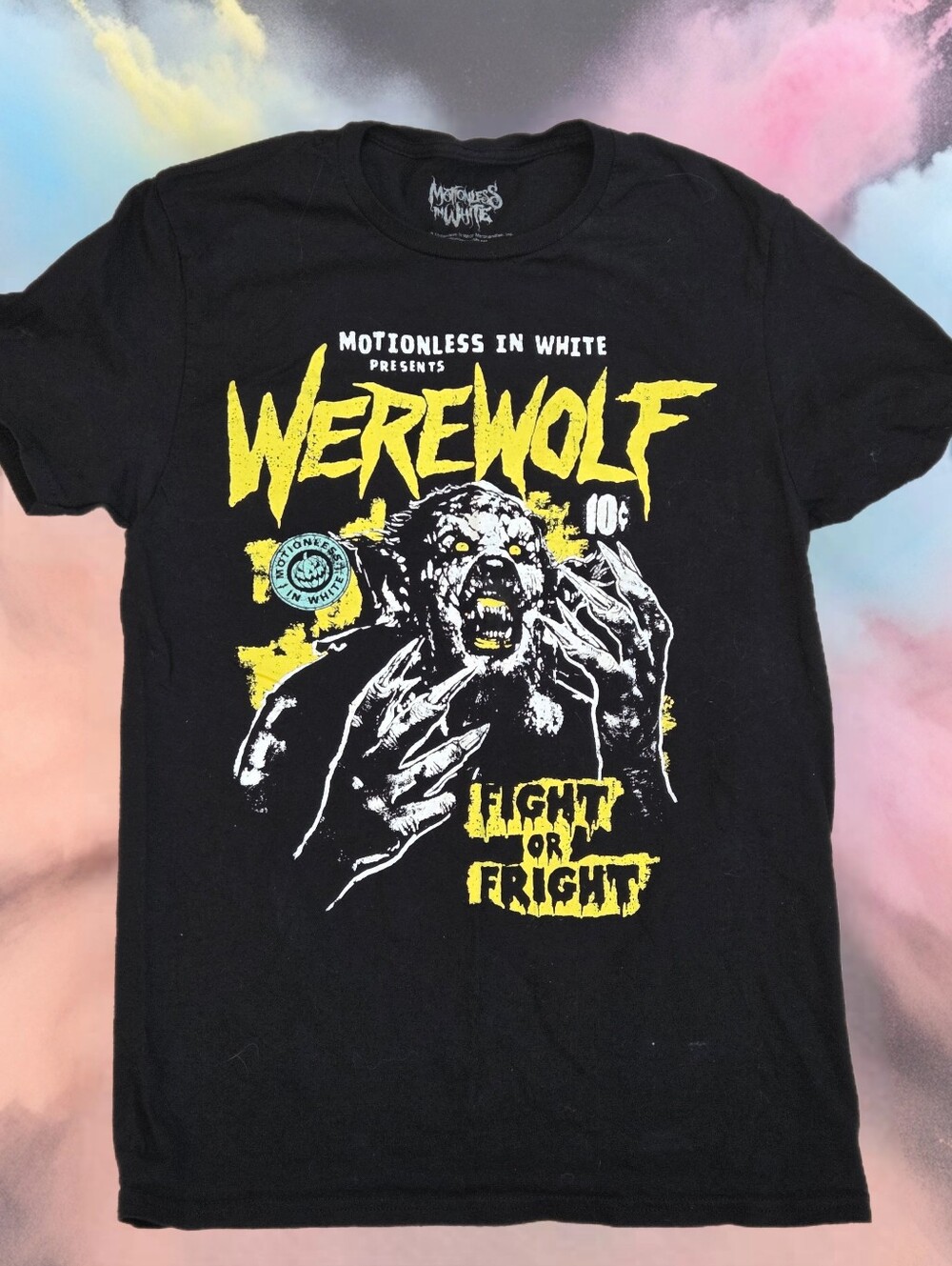 *1462 Werewolf graphic top shirt Men size S